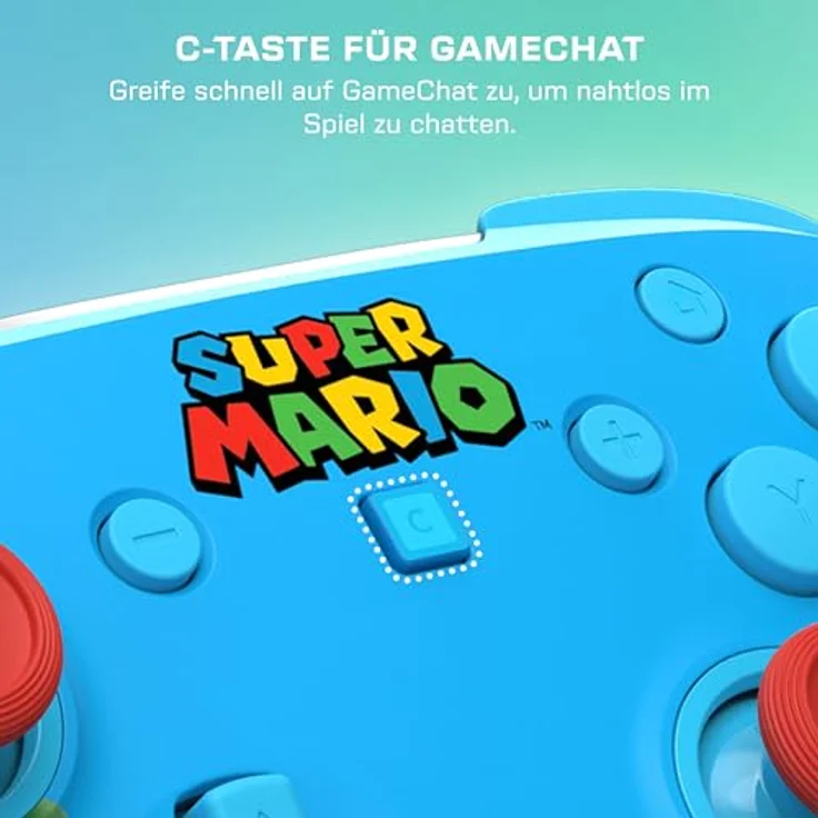 Turtle Beach Rematch-Controller: Mario und Luigi, kabellos mit TMR-Thumbsticks, anpassbare RGB-Beleuchtung, wiederaufladbarer Akku bis 40 Stunden, offiziell lizenziert für Nintendo Switch 1 und 2 – Bild 5