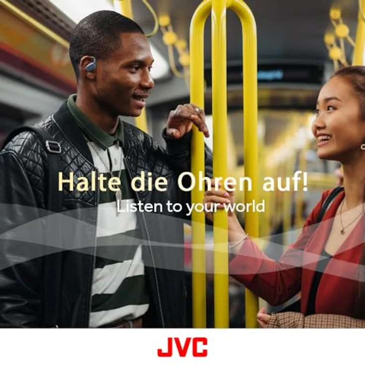 JVC HA-NP40T-GU, Kabellose In-Ear Kopfhörer mit 26 h Akkulaufzeit, spritzwasserfest, grün – Bild 6