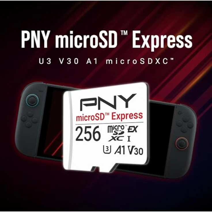 PNY microSD™ Express 256GB UHS-I U3 V30 A1 microSDXC Flash-Speicherkarte, bis zu 890 MB/s Lesen & 750 MB/s Schreiben, kompatibel mit Nintendo Switch 2 – Bild 4