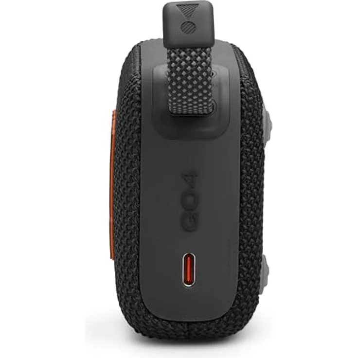 JBL Go 4 in Black - Portable Bluetooth Speaker Box Pro Sound, Deep Bass and Playtime Boost Function - Waterproof and Dustproof - 7 Hours Runtime – Bild 3