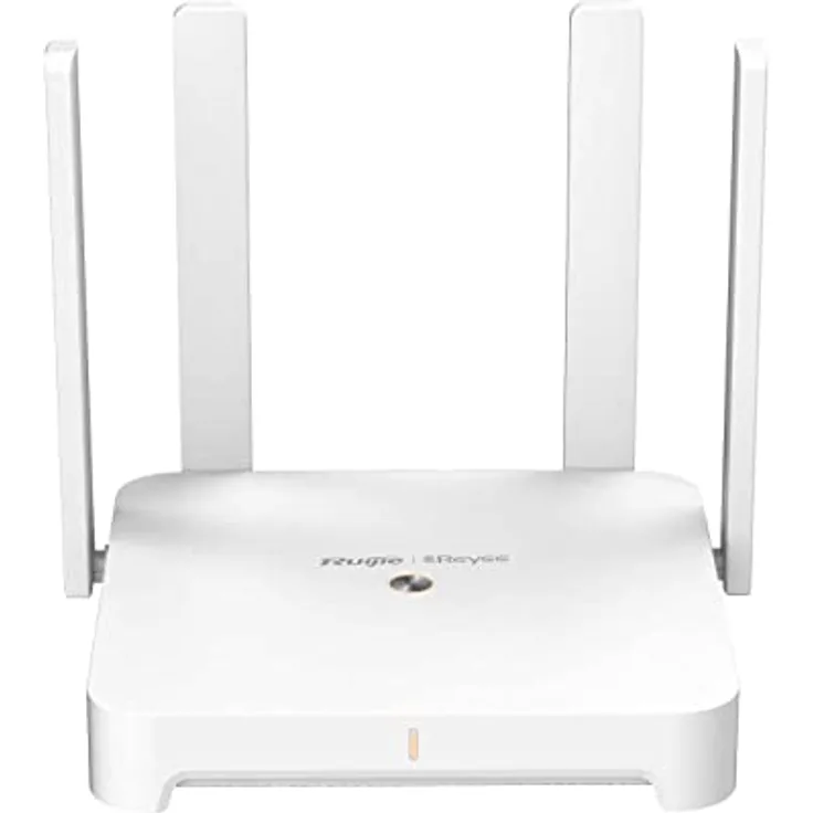 RUIJIE Reyee 1800Mbps Wi-Fi 6 Gigabit Mesh Router RG-EW1800GX-Pro, Robust und langlebig, schwarz