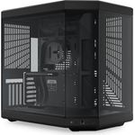 Hyte Y70 (schwarz, Tempered Glass) ATX, mATX, ITX, PC Gehäuse in Schwarz
