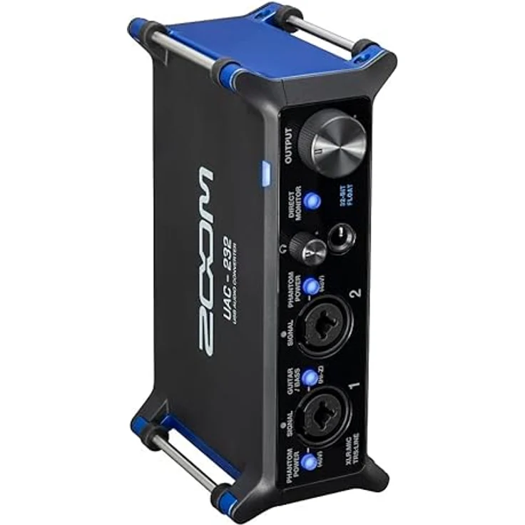 Zoom UAC-232, Audio/MIDI-Schnittstelle mit 2In/2Out, USB 3.0, Phantomspeisung +48 V und MIDI-Anschluss – Bild 2