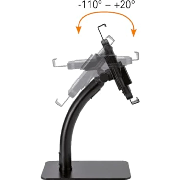 my wall HT38L Universal Tabletständer mit Diebstahlschutz, Tablet Tischständer, iPad Stand, Tablet Halterung, Infopoint für Kassentheke und Wartebereich, belastbar bis 1kg – Bild 3