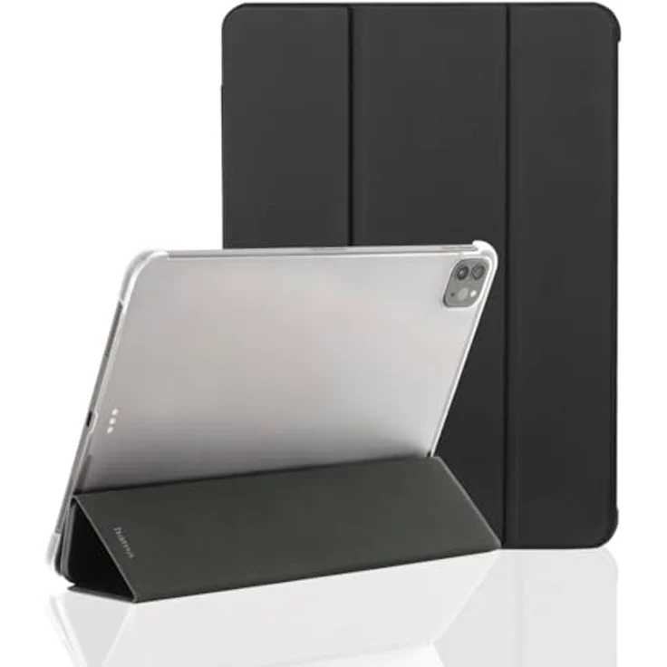 Hama Fold Clear iPad Cover Apple iPad Pro 11 (2024) Schwarz, Schutzhülle mit integriertem Stiftfach und Standfunktion – Bild 5