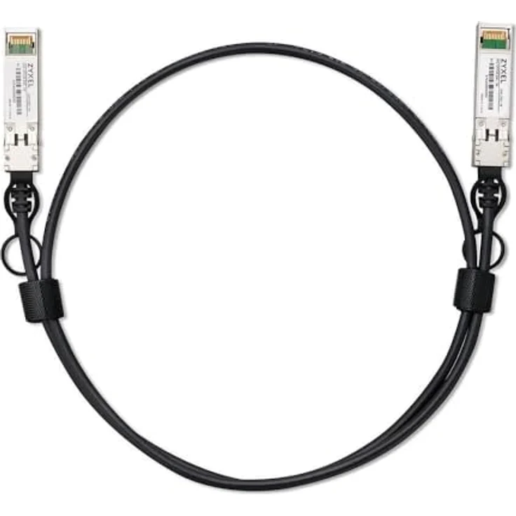 Zyxel 25G SFP28 DAC 1M Kabel, Transceiver, Schwarz, hochgeschwindigkeit Datenübertragung – Bild 2