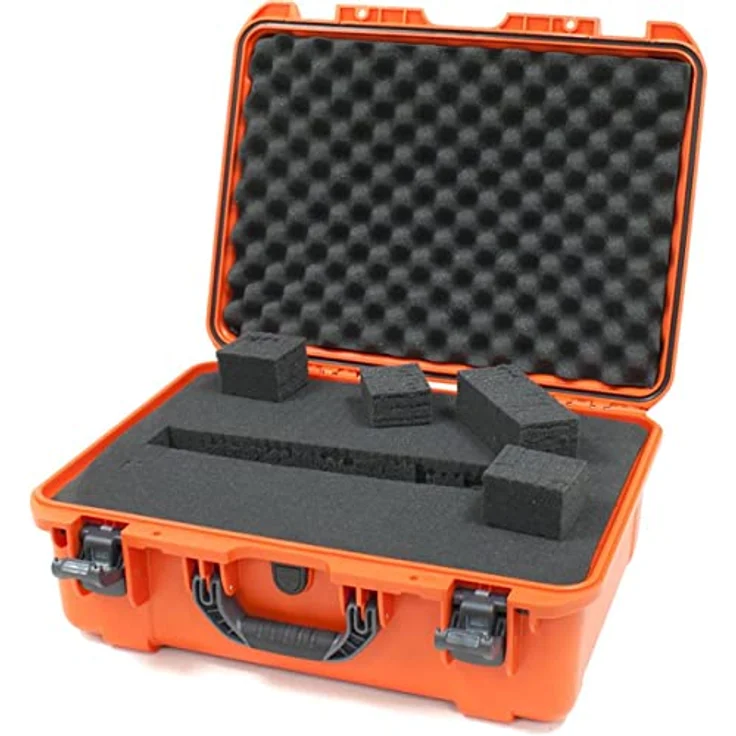 Nanuk 940 Wasserdichter Hartschalenkoffer Mit Plüschschaumeinlage - Orange, PowerClaw Verriegelungssystem, Made in Canada, Lebenslange Garantie – Bild 2