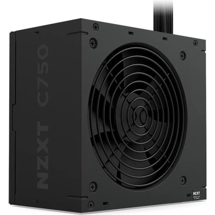 NZXT C750 Bronze, 750 Watt PC-Netzteil mit 80 PLUS Bronze-Zertifizierung, modulares Kabelmanagement, schwarz