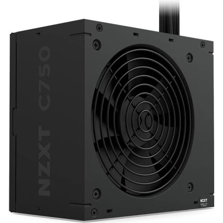 NZXT C750 Bronze, 750 Watt PC-Netzteil mit 80 PLUS Bronze-Zertifizierung, modulares Kabelmanagement, schwarz
