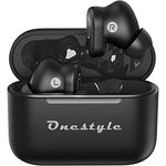 OneStyle TWS-VX-Pro Bluetooth Kopfhörer, Kabellos mit Noise Cancelling, IPX6 Wasserdicht, 4 Mikrofone für iOS und Android
