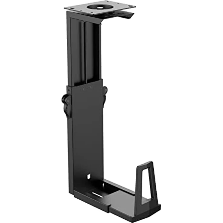 CAVO Desktop PC-Halterung CH-GAME-360-S, 360° drehbar, verstellbar für Computer bis 247 x 550 mm und 15 kg, schwarz, von SOTECH – Bild 1