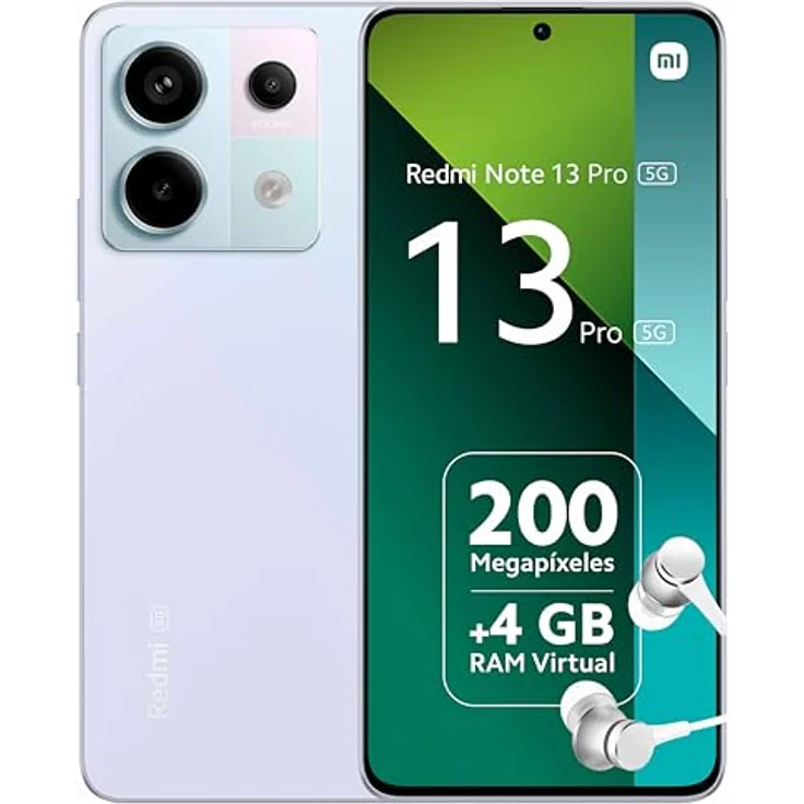 Xiaomi Redmi Note 13 Pro 5G 12GB+512GB Handy ohne Vertrag, Purple – Bild 1