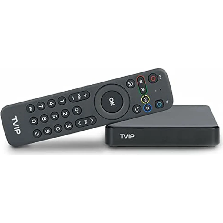 TVIP S-Box v.705 4K Ultra HD IPTV Box WLAN 2,4/5 GHz und Android 11 – Bild 1