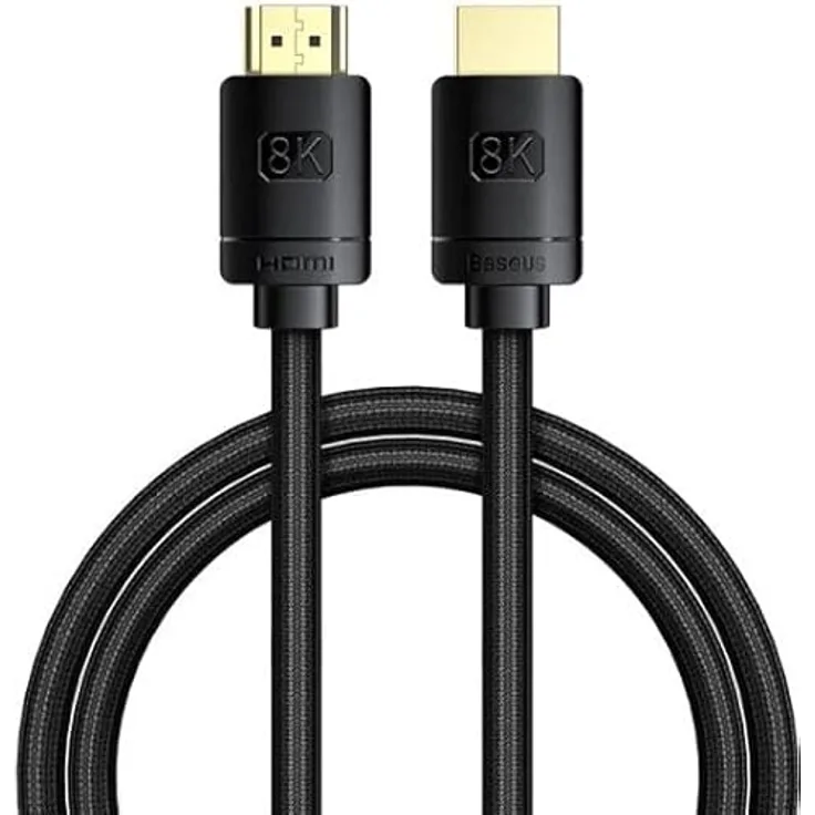 Cabo Hdmi Baseus 2.1 8K 60Hz - Preto