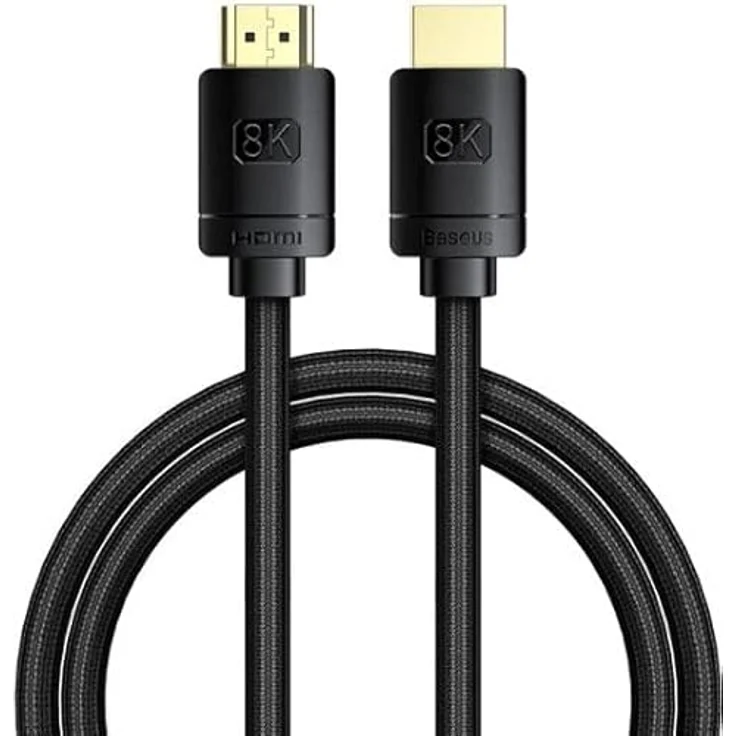 Cabo Hdmi Baseus 2.1 8K 60Hz - Preto