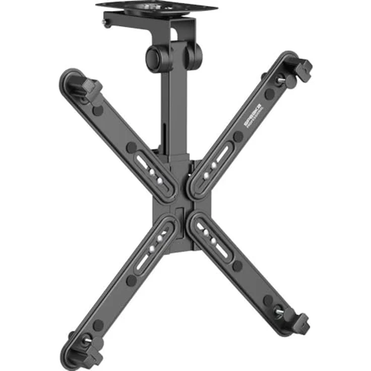 SpeaKa Professional SP-TVCM-530 TV-Deckenhalterung, klappbar, neigbar und schwenkbar für 33 cm (13) - 81,3 cm (32) Bildschirme, max. Tragkraft 10 kg – Bild 1