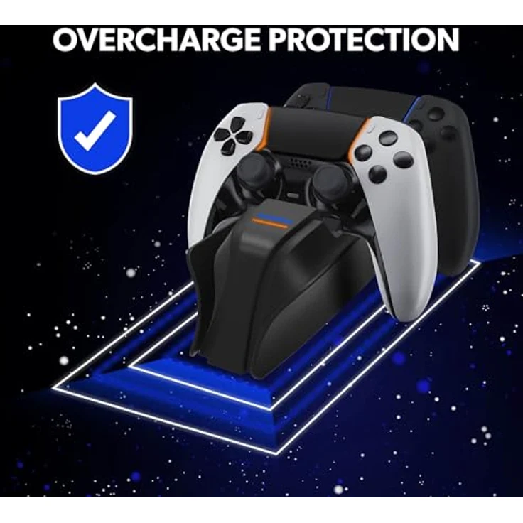 SNAKEBYTE PS5 TWIN:Charge 5 Zubehör für PS5 schwarz – Bild 4