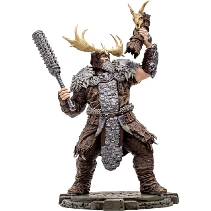 McFarlane Diablo 4 Actionfigur Druid 15 cm, detailreich und beweglich, mit Base und Fensterbox, aus PC-Games-Serie – Bild 5