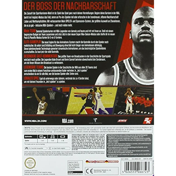 NBA 2K18 - Legend Edition (Switch) – Bild 2