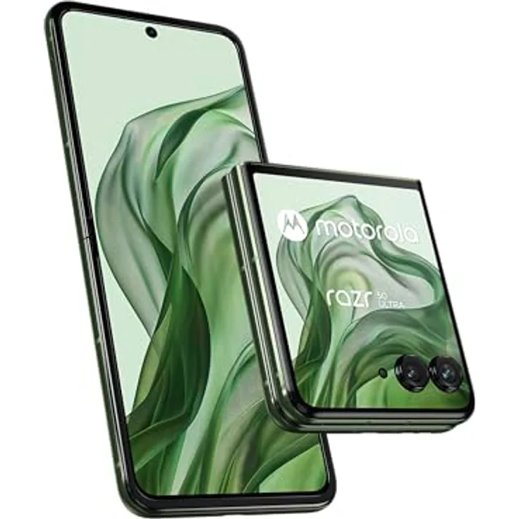 Motorola Razr 50 Ultra (12/512 GB, 50+50MP, AI, 5G, Dual SIM), Spring Green