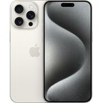 Apple iPhone 15 Pro Max 256GB 6.7" Weiß Titan EU MU783HX/A - 48-MP-Kamera, A17 Pro Chip, USB-C, Titangehäuse