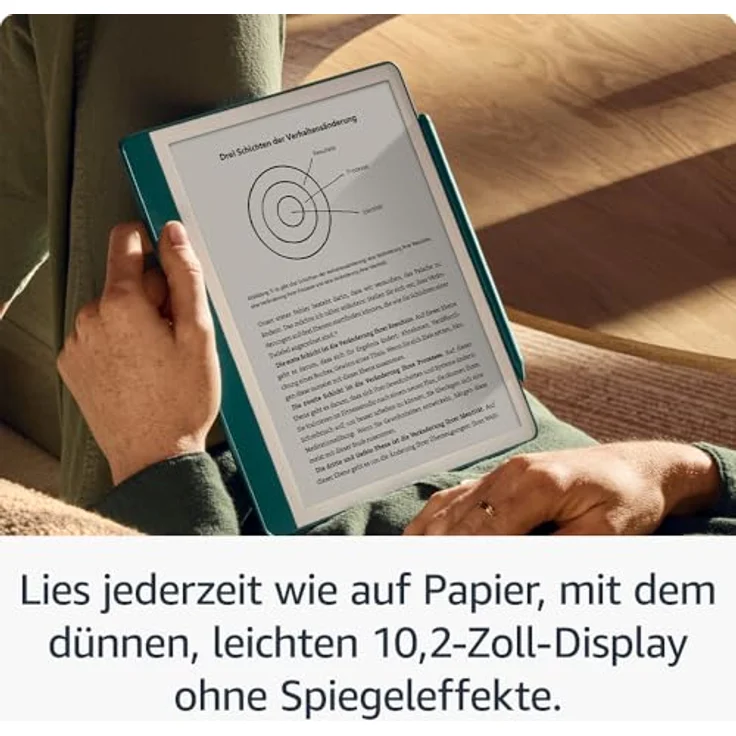 Amazon Kindle Scribe 2024 (16 GB) – Neuheit: Direktes Schreiben in Büchern | Premium-Eingabestift inklusive – Anthrazit – Bild 5