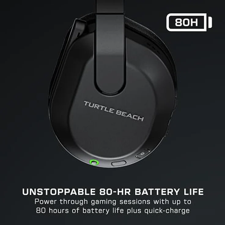 Turtle Beach Stealth 600 (Gen 3) Schwarz Xbox Kabelloses Gaming Headset mit 80h Akkulaufzeit, 50mm Lautsprecher & Bluetooth – Bild 3