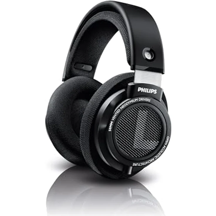 Philips SHP9500/00 HiFi-Kopfhörer neodymium schwarz – Bild 2
