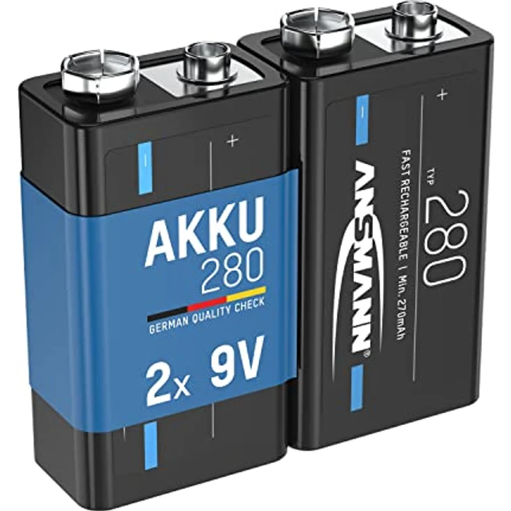Ansmann 280MAH PP3 6LR61 1325-0001 2PACK – Bild 2