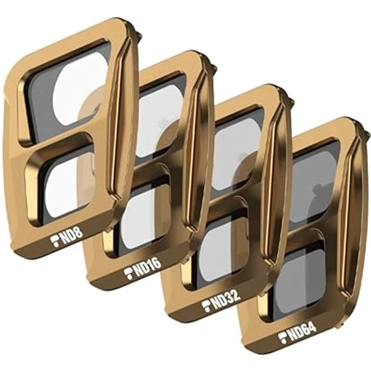 PolarPro - DJI Air 3 Shutter Collection (ND8, ND16, ND32, ND64) - Neutraldichtefilter-Set für DJI Air 3 – Bild 2