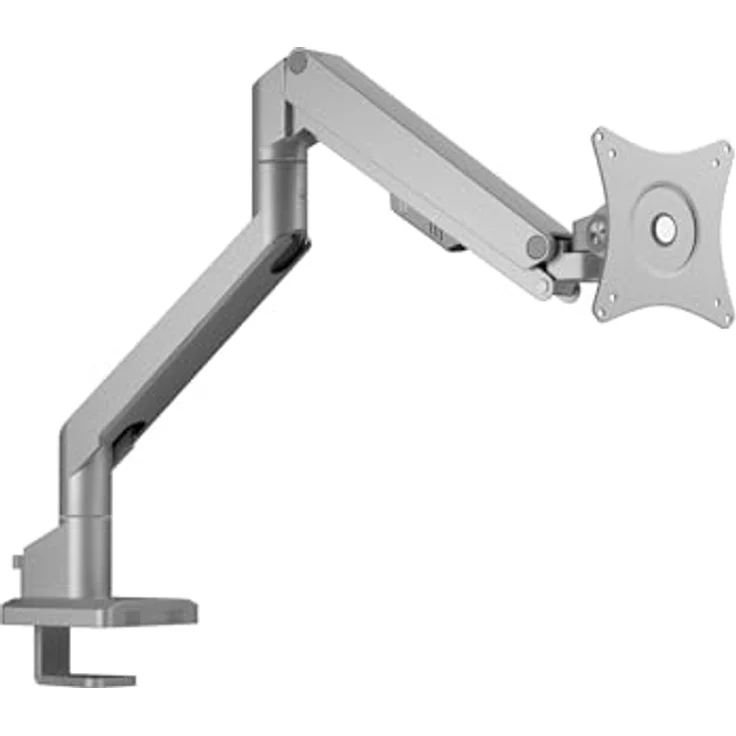 Icy Box IB-MS523-T, Monitor Halterung für 32" Bildschirme, höhenverstellbar, neigbar, Silber – Bild 1