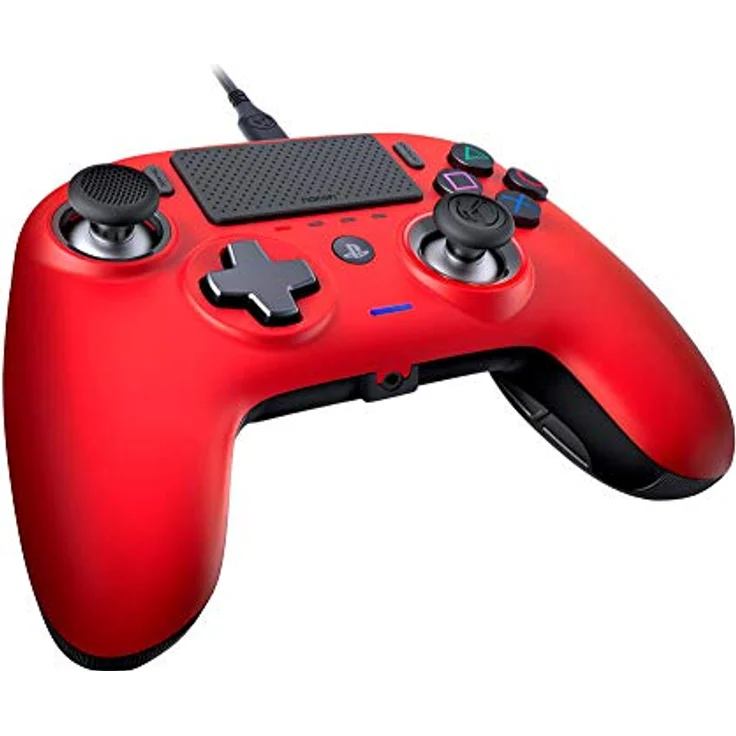 Nacon Gaming Revolution Pro Controller 3, USB 3.2 Gen 1 Gamepad für PC und PlayStation 4 (PS4), ergonomisches Design, rot – Bild 8
