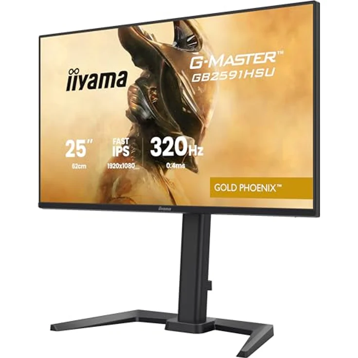 iiyama G-MASTER GB2591HSU-B1, 25“ Fast IPS-Monitor mit 320 Hz Bildwiederholrate und 0.4 ms Reaktionszeit, Schwarz – Bild 6