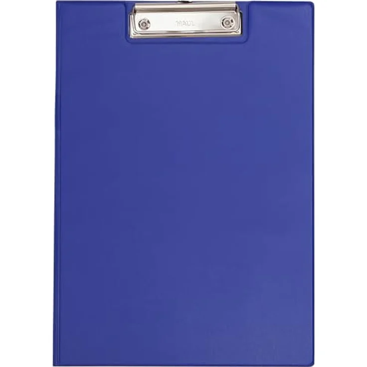Maul Klemmbrettmappe 2339237, A4, Kunststoffbezug, mit Stiftehalter, blau – Bild 3