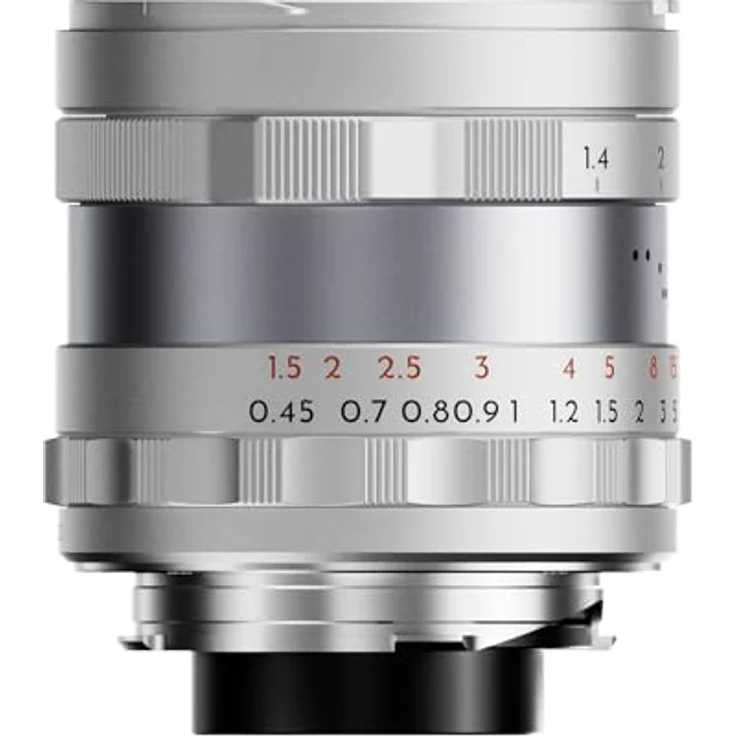 THYPOCH Simera 28mm f1.4 ASPH. Objektiv für Leica M Mount - Silber, große Blendenöffnung f1.4, Naheinstellgrenze 0.4 m – Bild 2