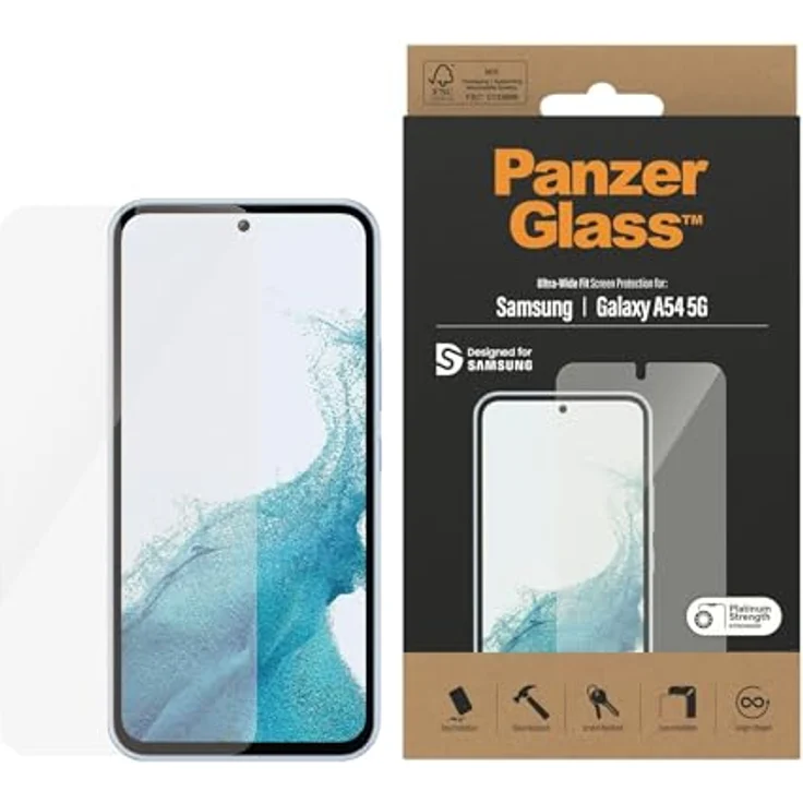 PanzerGlass - Screen Protection Samsung Galaxy A54 5G - Ultra Wide Fit – Bild 3