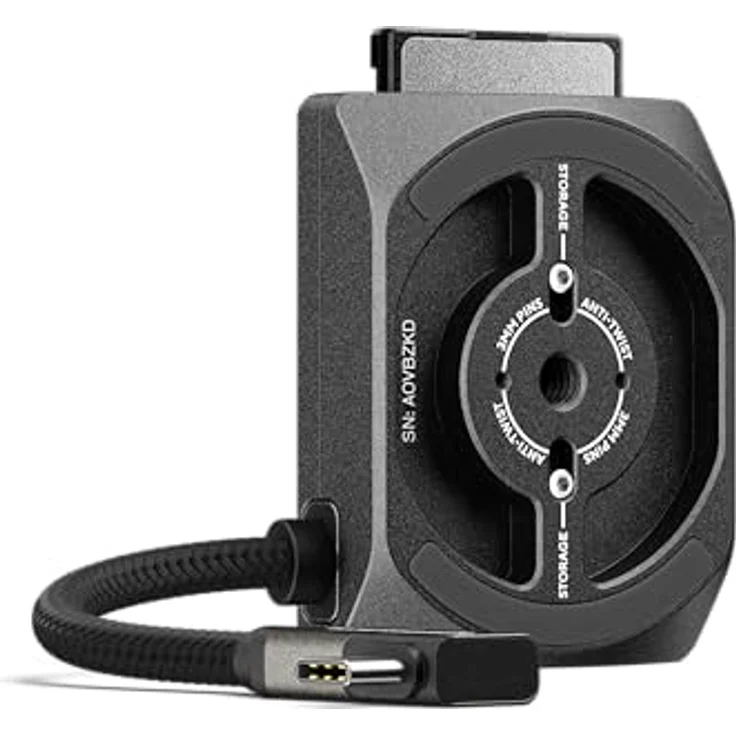 Angelbird CFexpress B Recording Module, Kartenlesegerät mit USB-C 3.2 Gen 2x2, Raven Black – Bild 4