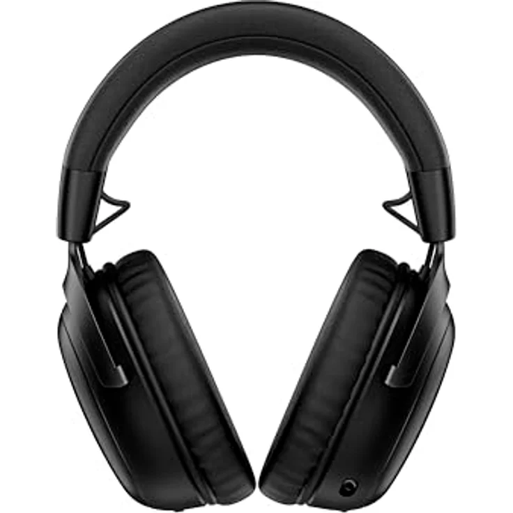 HyperX Cloud III S, Kabelloses Gaming-Headset mit 120 Stunden Akkulaufzeit, 53-mm-Treibern, abnehmbarem Mikrofon – Schwarz – Bild 2