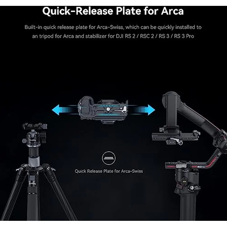 SMALLRIG Z8 Camera Cage für Nikon Z 8, Verdrehsicheres Design, Video-Vlog-Vollkäfig aus Aluminiumlegierung, mit Schnellwechselplatte für Arca-Swiss, für Landschaftsfotografie, Hochzeitsvideo – 3940 – Bild 3