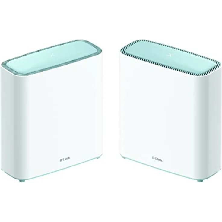 D-Link M32-2 Eagle PRO AI AX3200 Mesh System (2er Set, AI Wi-Fi/Traffic Optimiser, AI Parental Control, Gigabit Ports, MU-MIMO, 1024 QAM, OFDMA, WPA3, kompatibel mit Alexa/Google Assistant)