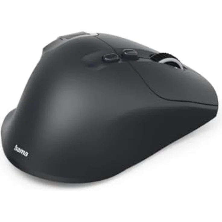 Hama WM-900, Ergonomische Multi-Device Funkmaus mit 3200 DPI und RGB-Beleuchtung, Schwarz, versandkostenfrei – Bild 3