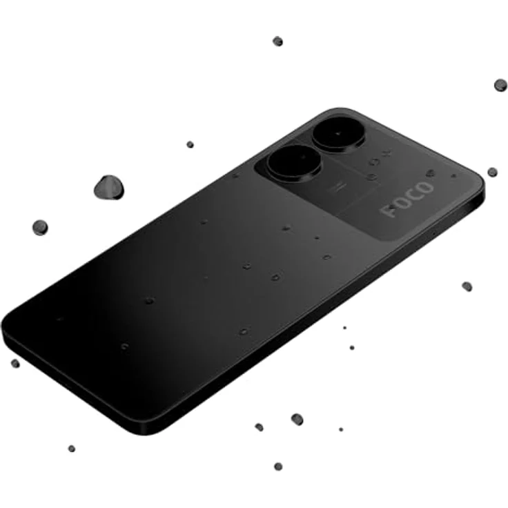 Xiaomi Poco C65 Smartphone 6,74 Zoll AMOLED DotDisplay, 256GB, 8GB RAM, Schwarz – Bild 2