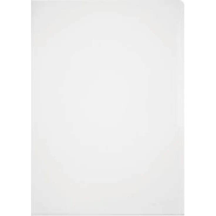 Durable Sichthüllen 233919, weiß, A4, glasklar, 0,15 mm, aus PVC, 50 Stück