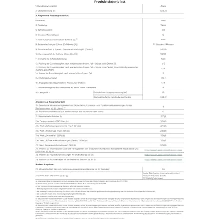 Apple iPad Pro 13 2024 (M4) (nur WLAN, 13", 2000 GB, Silver), Tablet, Silber – Bild 8