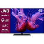 JVC Google TV 65 Zoll QLED Fernseher (4K UHD Smart TV, HDR Dolby Vision, Dolby Atmos, Triple-Tuner) LT-65VGQ8255