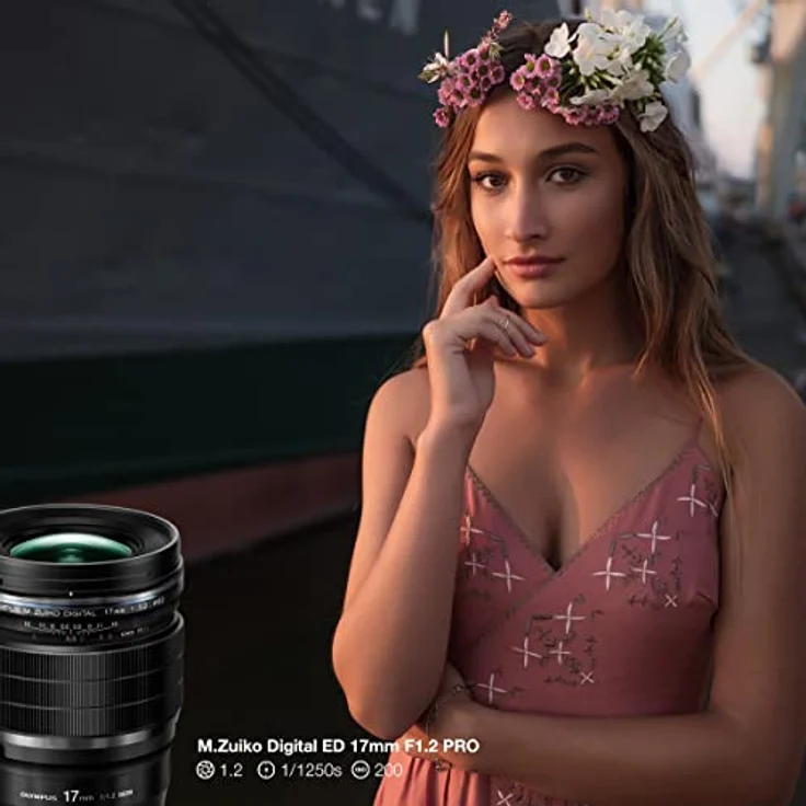 Olympus M.Zuiko Digital ED 17mm F1.2 PRO Objektiv, lichtstarke Festbrennweite, geeignet für alle MFT-Kameras (Olympus OM-D & PEN Modelle, Panasonic G-Serie), schwarz – Bild 6