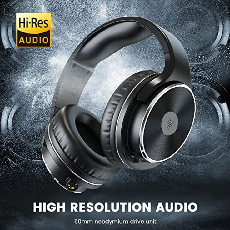 OneOdio Studio HiFi Over Ear Headset kabelgebunden Stereo Schw Kopfhörer – Bild 2