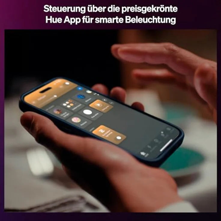 Philips Hue LED-Lightstrip Gradient Essential, 5 m RGBIC, 15,3 W, smarte LED-Beleuchtung mit Millionen Farben und Weißtönen – Bild 6