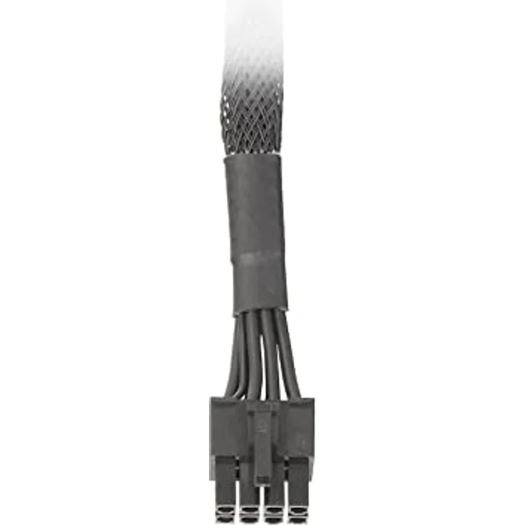 Thermaltake | Sleeved PCIe Gen 5 Splitter Cables, Dual 8-Pin auf 12-Pin-Kabel, 600mm, Schwarz – Bild 4