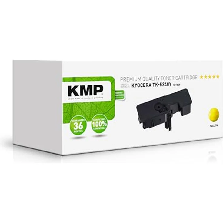 KMP Tonerkartusche K-T84Y, ersetzt KYOCERA TK-5240Y, Seitenleistung bei 5% Deckung, yellow – Bild 1
